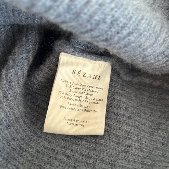 Sezane Gaspard / vintage blue with pearl buttons / small - Picture 6 of 11